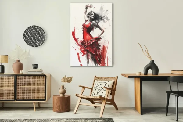 Tableau Danseuse de Flamenco – Image 2