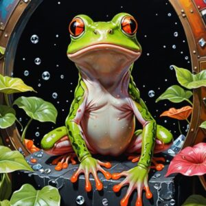 Tableau Grenouille