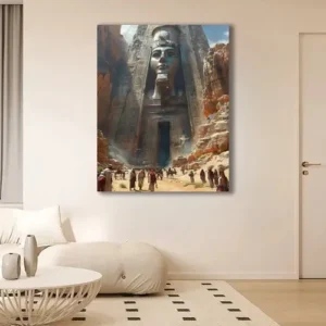 Tableau Temple Egyptien