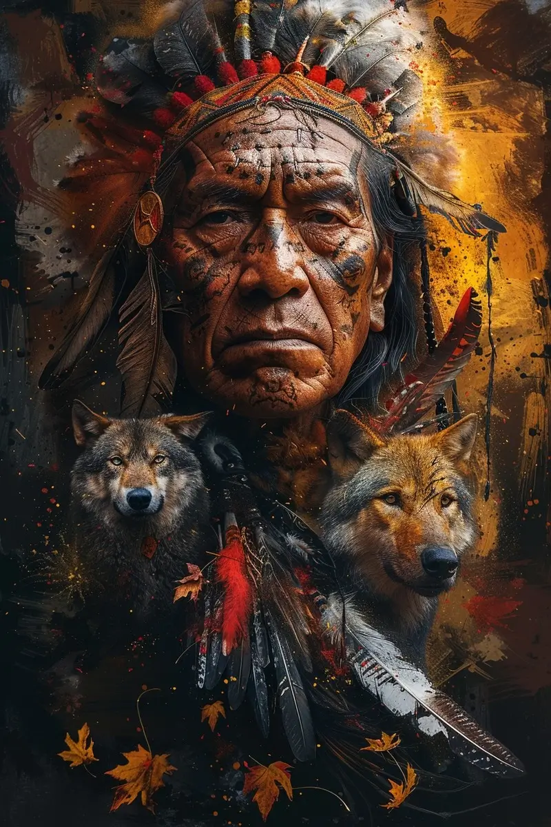 Tableau Natif Americain