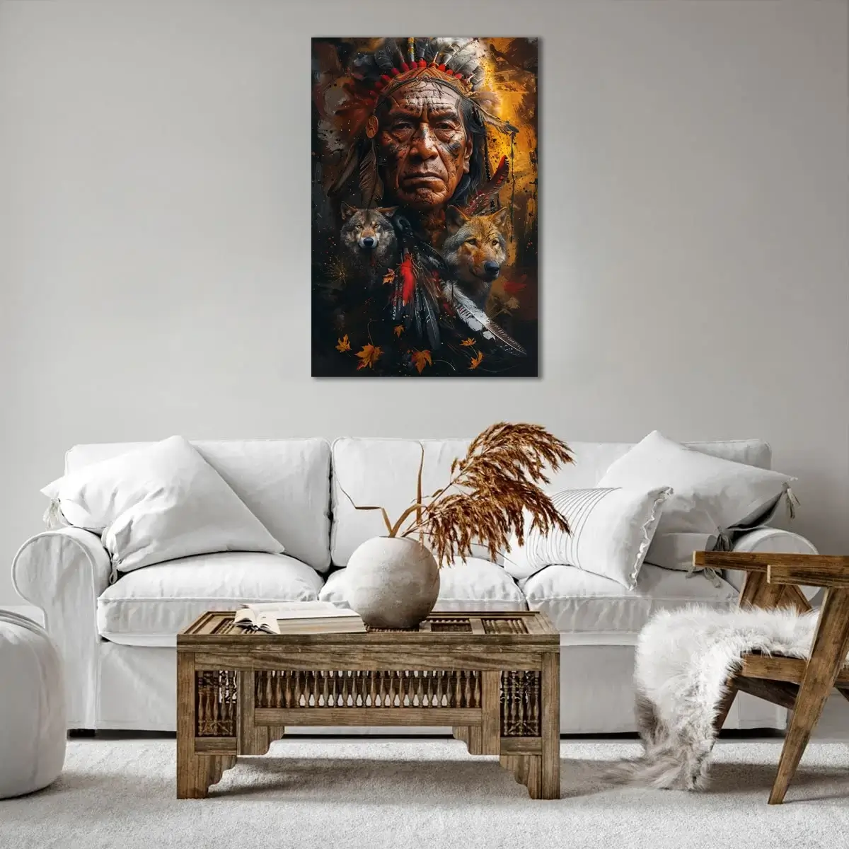 Tableau Natif Americain – Image 2