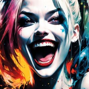 Tableau Harley Quinn Digital Art