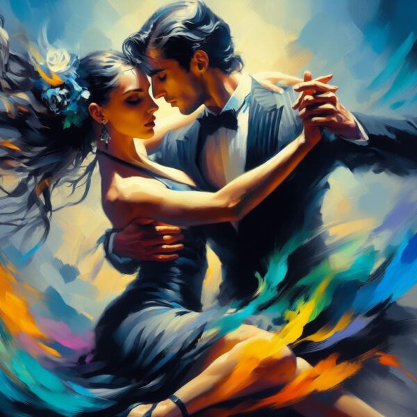 Tableau Couple Flamenco