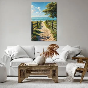 Tableau Sentier de la plage