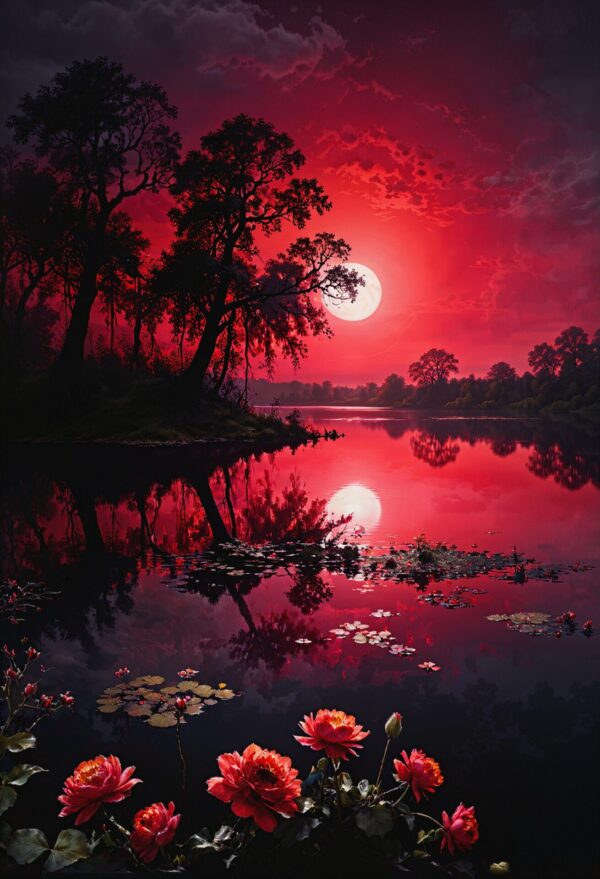 Tableau Couché de Soleil