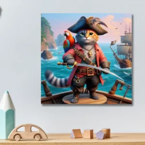 Tableau Chat Pirate