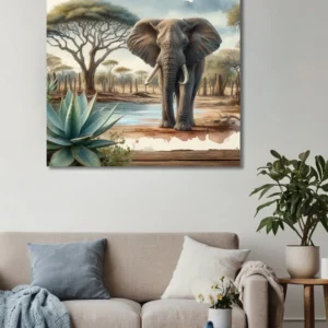 Tableau Eléphant
