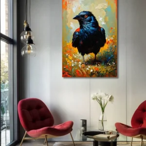 Tableau Maître Corbeau